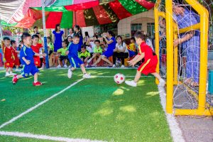 Sports-related eye injuries are common in children